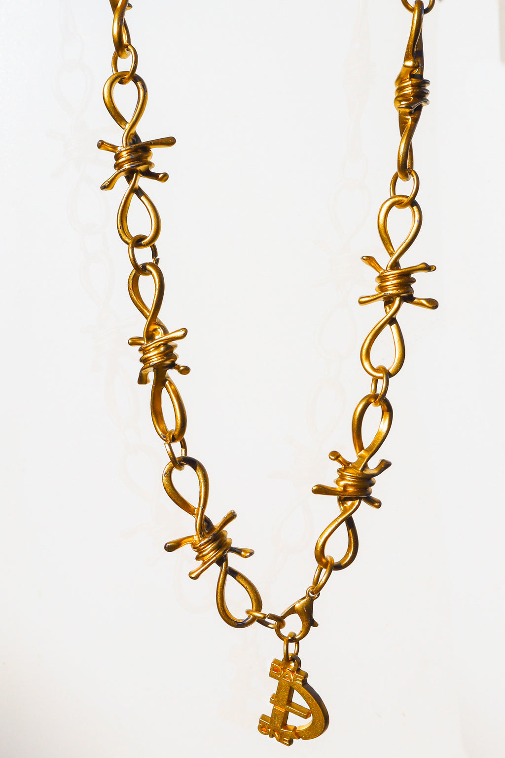 BARBWIRE GOLD CHAIN