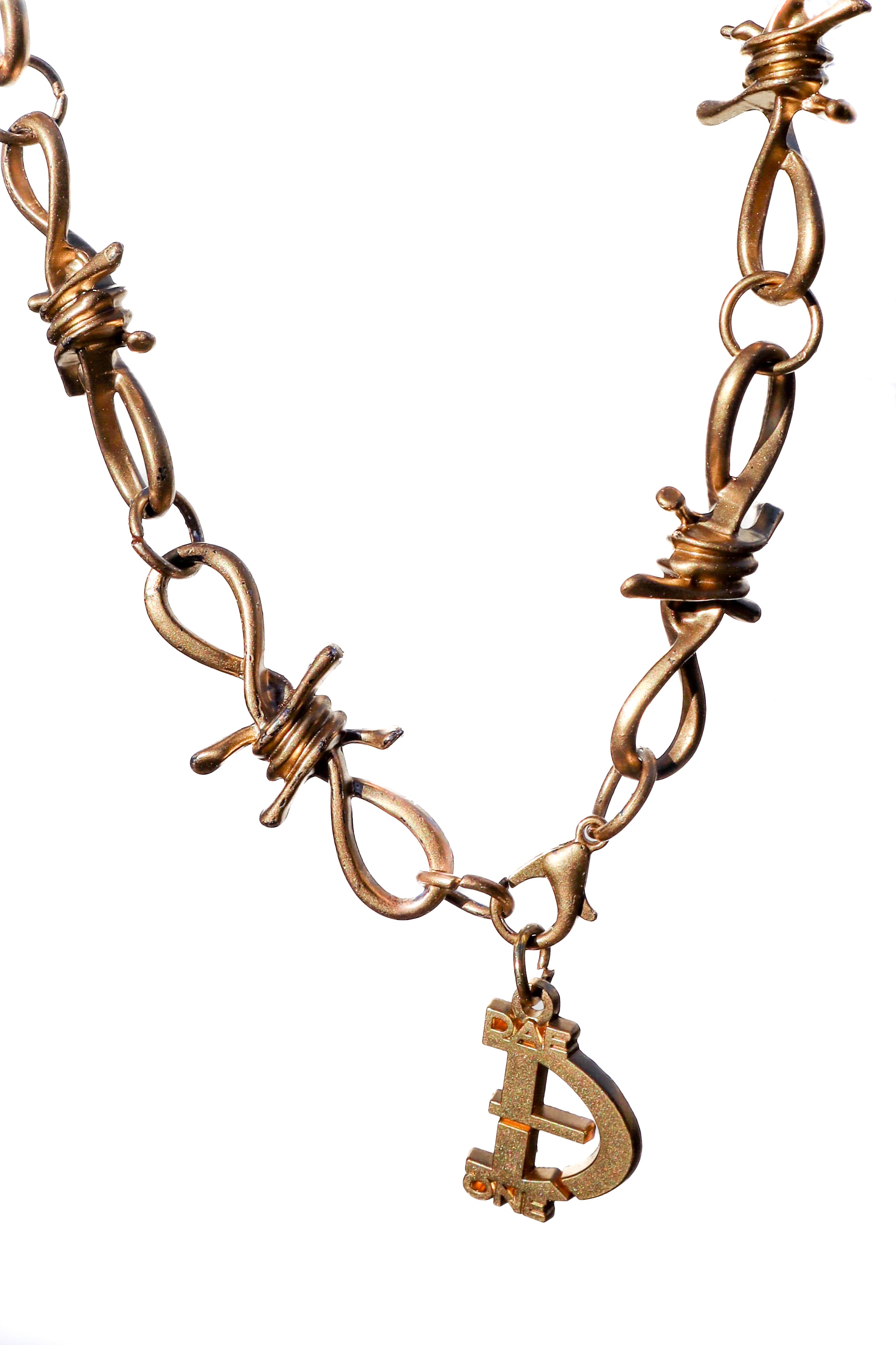 BARBWIRE GOLD CHAIN